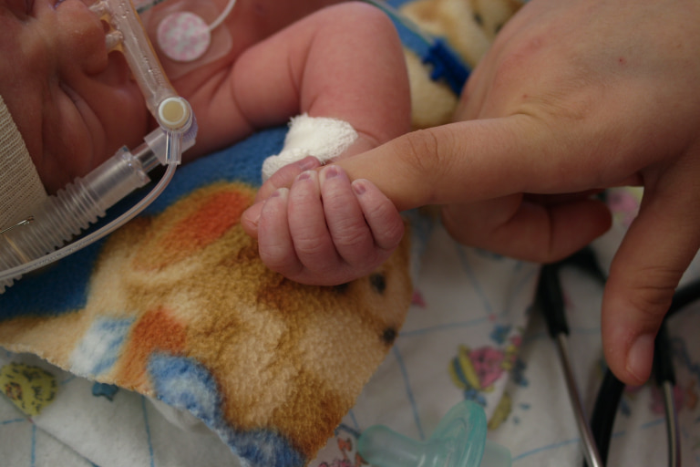 Preemies are Built of Stronger Stuff - Hand to Hold