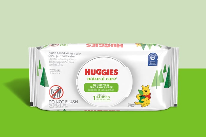 Huggies Natural Care Sensitive Baby Wipes