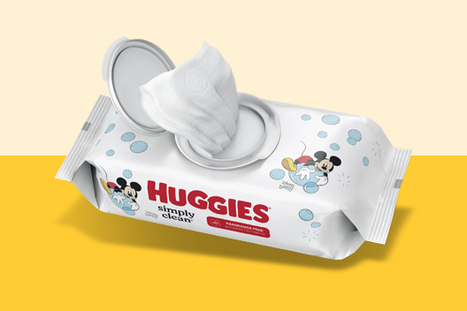 Huggies mickey fashion mouse wipes