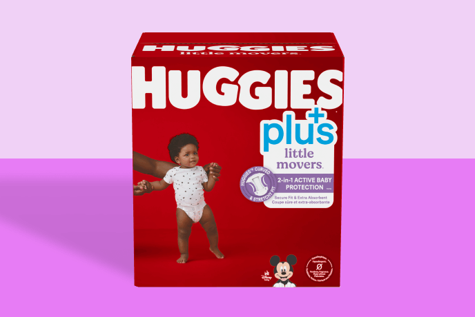 Little Movers® Plus Baby Diapers | Huggies® US