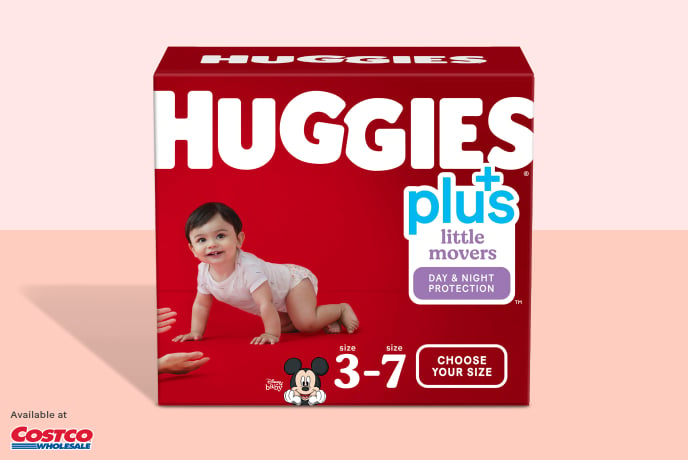 Huggies® Little Movers Outstanding Fit 